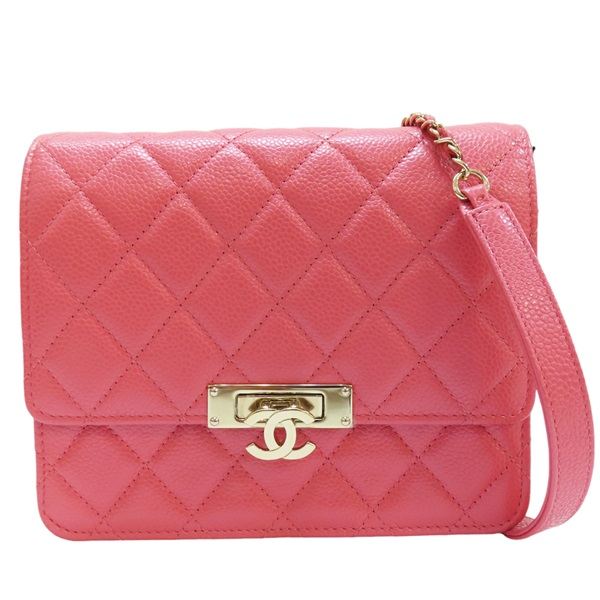 CHANEL 粉色WOC 台中廣三SOGO店
