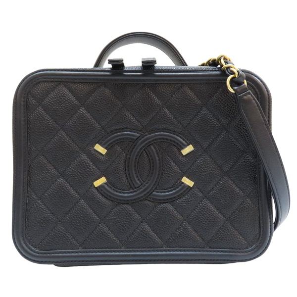 CHANEL BK牛皮斜背包 台北本店 別館